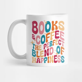 Books, Coffee, Happiness Mug